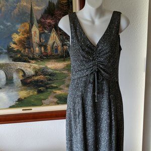 Scott McClintock Millennium 2000 Silver Dress Maxi